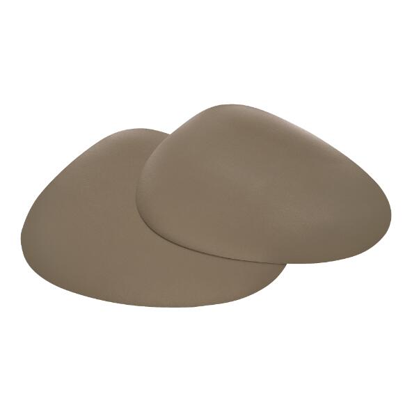 HOME CREATION(R) Sets de table métallisés aspect cuir, 2 pcs