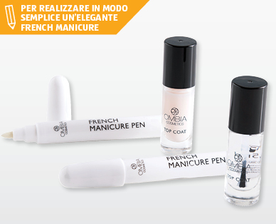 Set per french manicure, 2 pezzi OMBIA COSMETICS