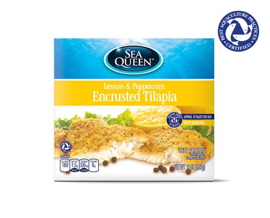 Sea Queen Encrusted Tilapia