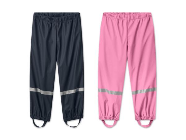 Kleinkinder Regenhose