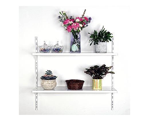 Easy Home 
 Adjustable Height 2-Shelf Kit