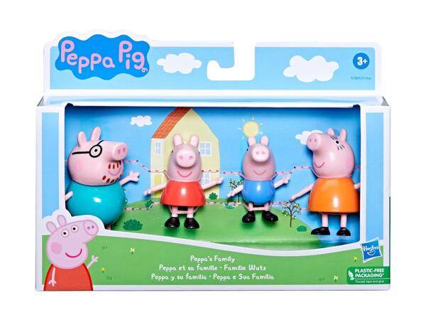 Peppa Pig Family Figures/​Play Set