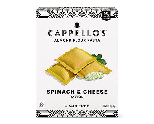 Cappello's 
 Almond Flour Spinach & Cheese Ravioli
