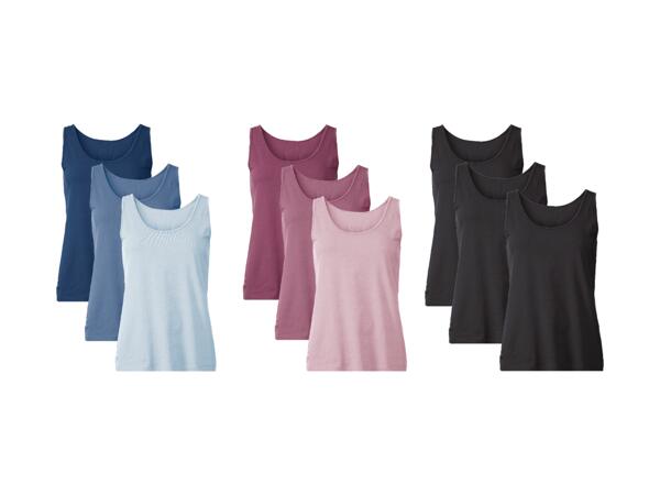 Tanktop, 3-pack