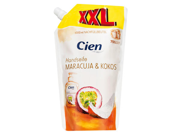 CIEN Flüssigseife mit Nachfüllpack 1 Liter + 0,25 Liter gratis