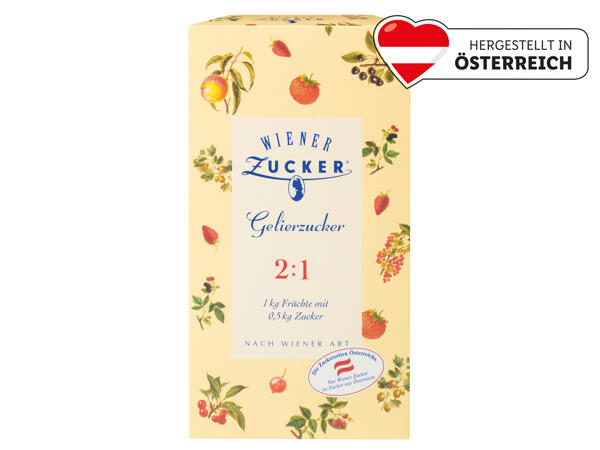 Wiener Zucker Gelierzucker 2:1