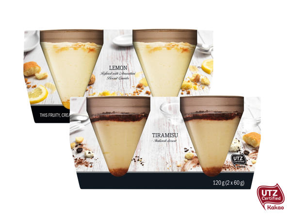 Citrondessert/Tiramisù