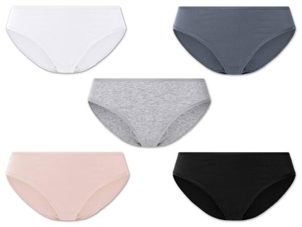 Damen Slips, 5 Stück