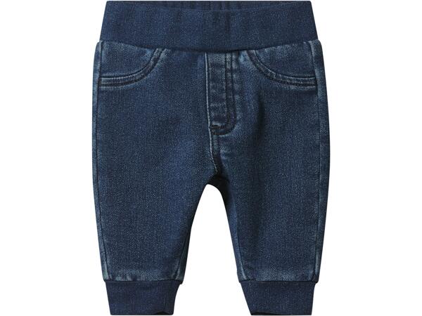 Mjukisbyxor i denimlook