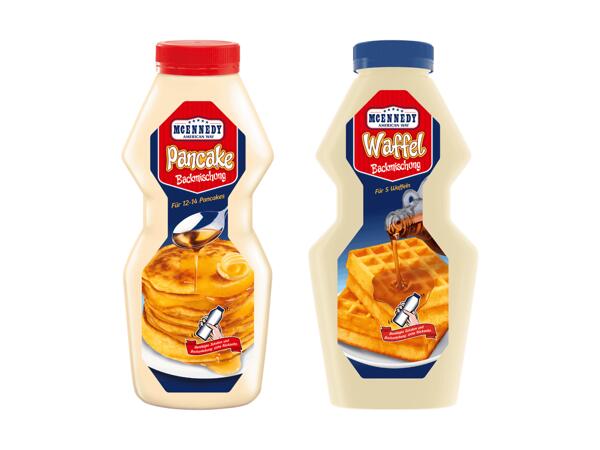 Pancake oder Waffel-Teig-Mix