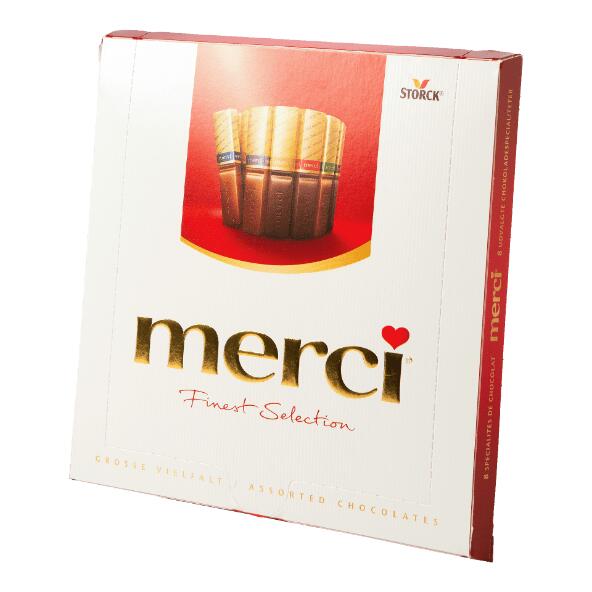 MERCI(R) 				Chocolade Merci
