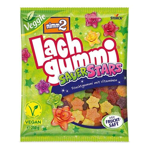 STORCK Lachgummi Veggie, Saure Stars