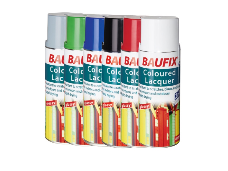 Baufix Coloured Spray Paint 400ml