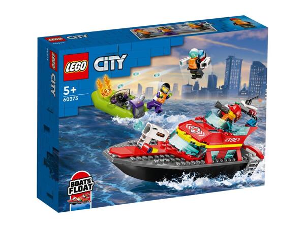 Fire Rescue Boat Play Set
