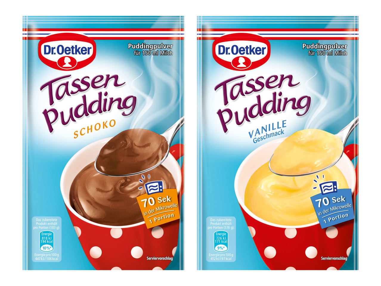 DR. OETKER Tassen-Pudding