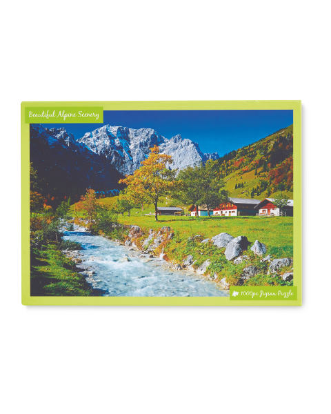Beautiful Alpine Scenery Puzzle