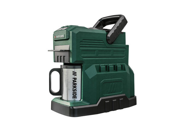Kaffemaskin, batteridriven