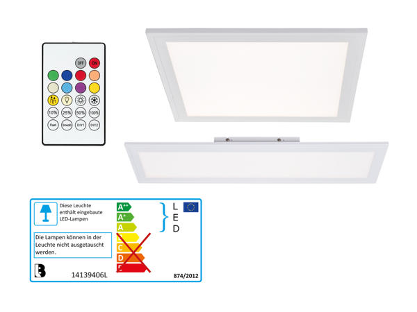 Panneau à LED avec réglage par application