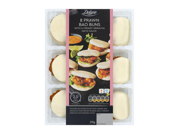 Deluxe 8 Prawn Bao Buns