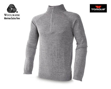 Mens Motorcycle Merino Midlayer Top