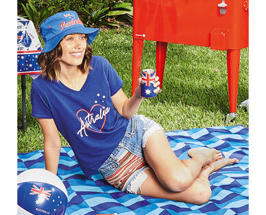 Adult's Australia Day Tee or Singlet