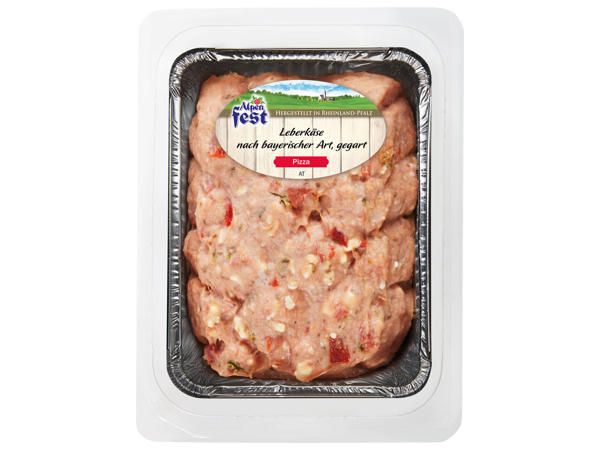 ALPENFEST Leberkäse am Stück