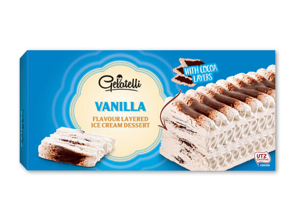 Is med tynde chokoladeplader