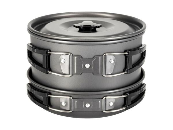 Set de poêles en aluminium outdoor "Cook and Go" Nouvel, 8 pièces