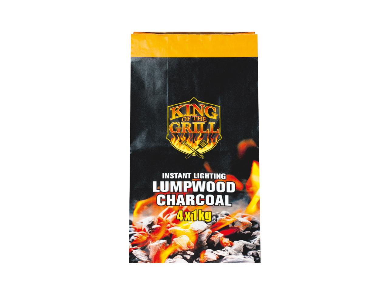 King of the Grill Instant Lighting Lumpwood Charcoal1