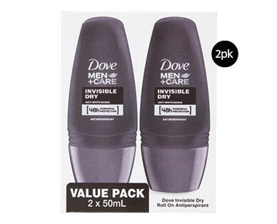 Dove Antiperspirant Roll-On Deodorant 2 x 50ml