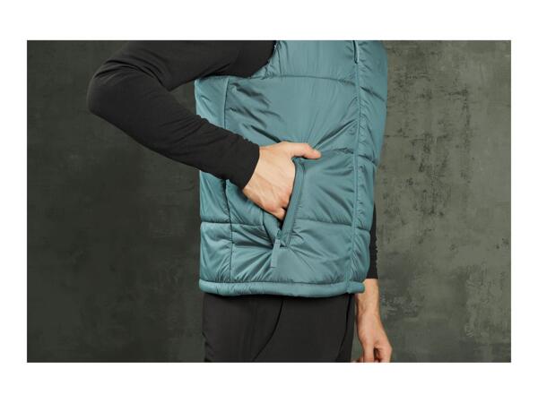 Crivit Men's Thermal Sports Gilet - Green