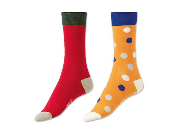Damen/Herren Socken, 2 Paar