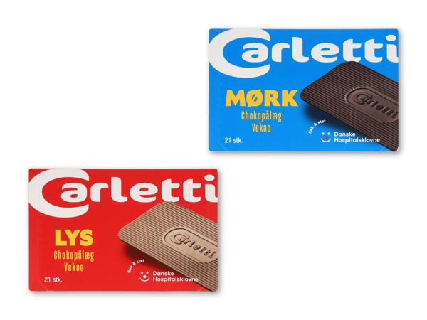CARLETTI Pålægschokolade