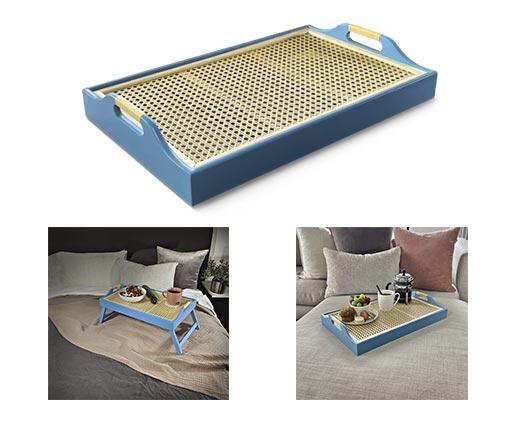 Crofton 
 Rattan Bed Tray