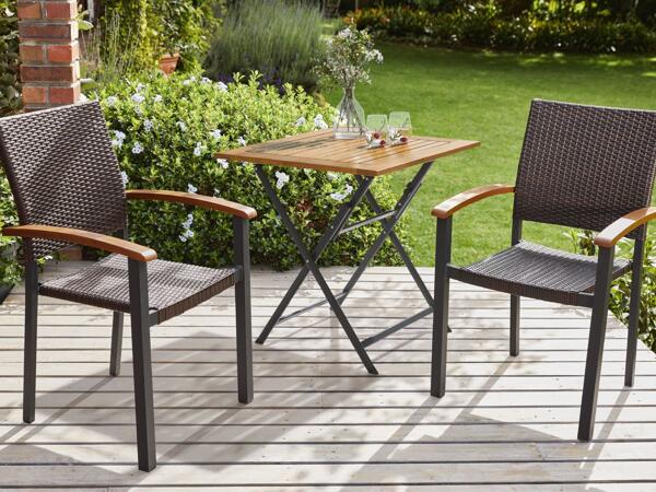 Wicker Stacking Chair
