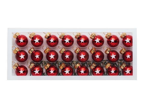Livarno Home Premium Glass Baubles