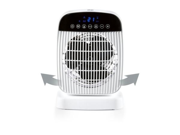 Silvercrest Fan Heater - White