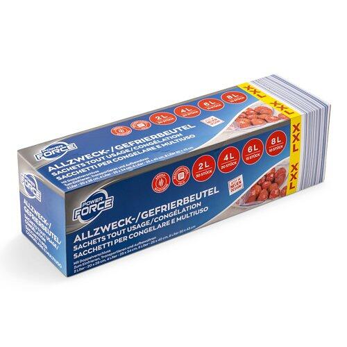 POWER FORCE Gefrierbeutel Großpackung