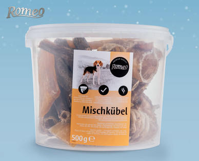 ROMEO Hundespezialitäten im Kübel