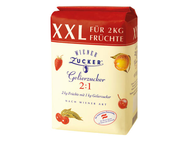 Wiener Zucker Gelierzucker 2:1, 1 kg