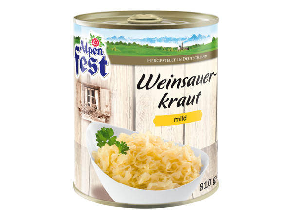 ALPENFEST Weinsauerkraut