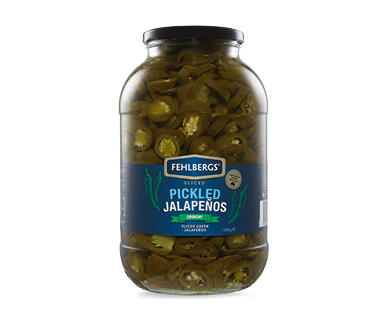 Fehlbergs Green Sliced Jalapeños 1.95kg