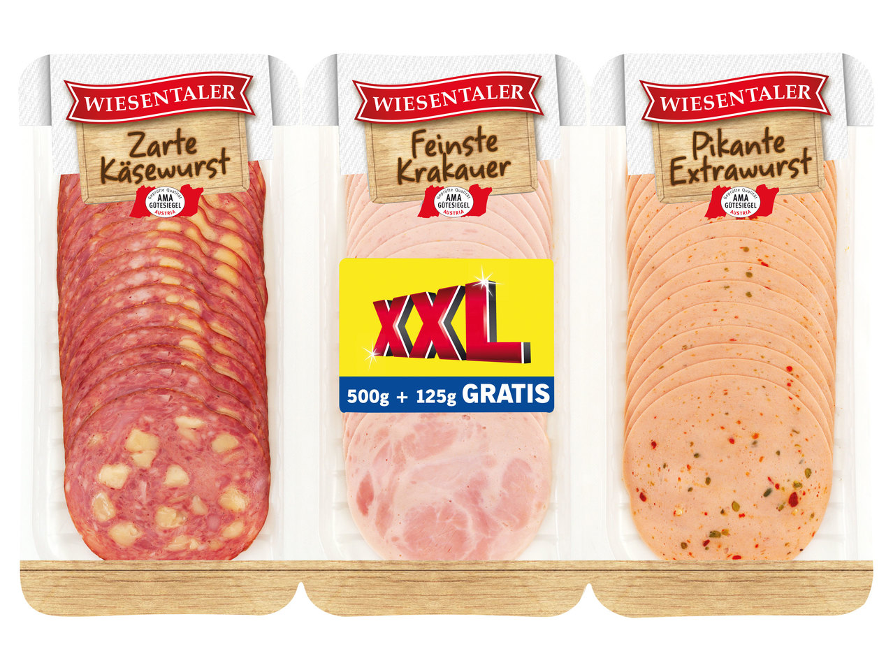 WIESENTALER 3-Fach Aufschnitt