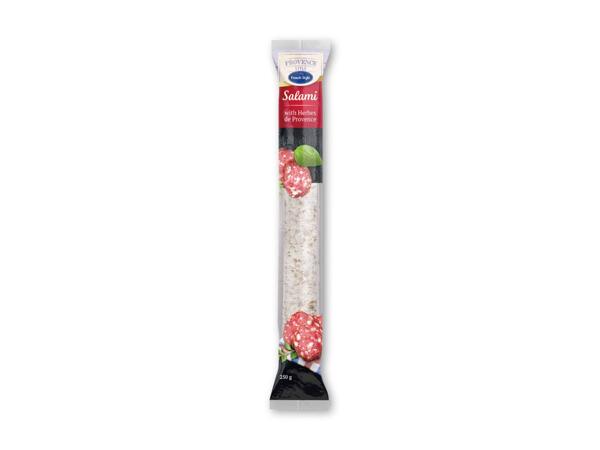 Lufttørret salami med provence-krydderurter