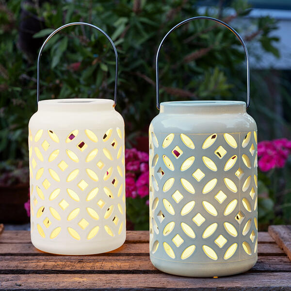 LED-Solar-Outdoor-Laterne