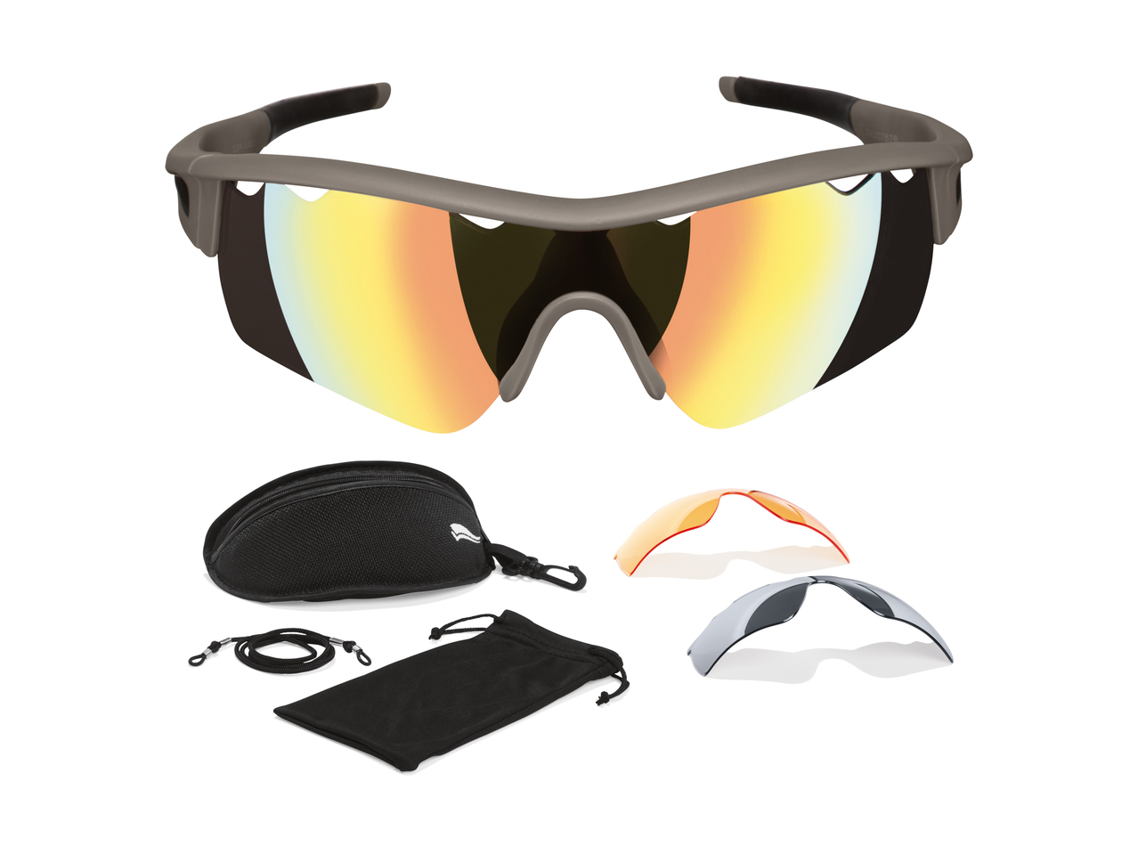 Lunettes de sport avec verres interchangeables