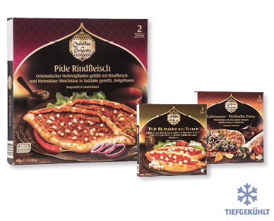 SCHÄTZE DES ORIENTS Pide/Lahmacun