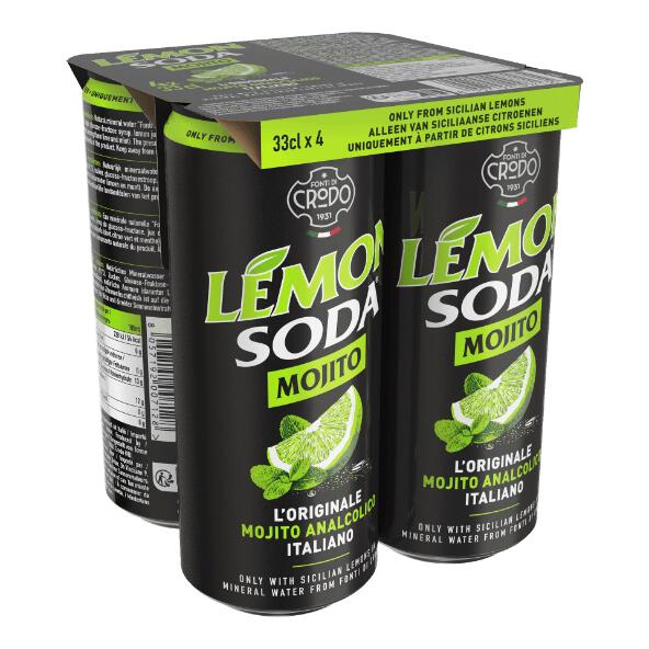 Crodo(R) 				Lemon soda, 4 st.