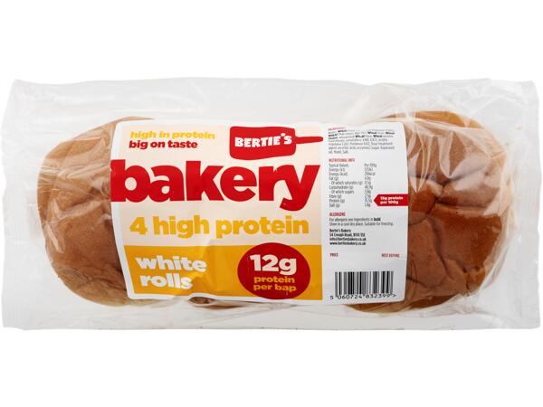 Bertie's Protein Rolls