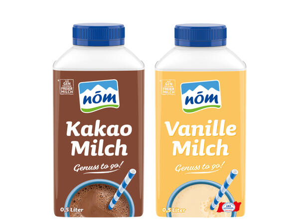 Nöm Kakao- oder Vanille-Milch